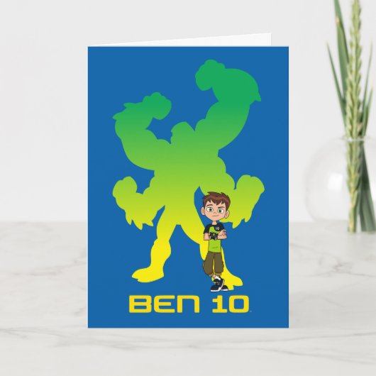 Ben 10 & Vier Arms Shadow Kaart (Voorkant)