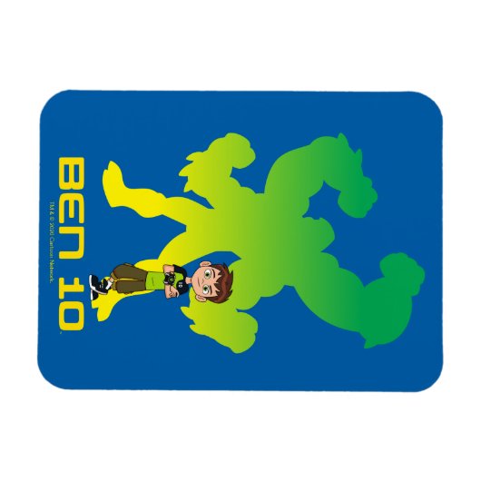 Ben 10 & Vier Arms Shadow Magneet (Horizontaal)