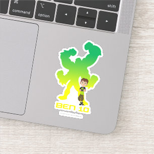 Ben 10 & Vier Arms Shadow Sticker