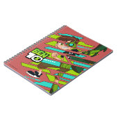 Ben 10 Wilde DNA-transformatie Notitieboek (Linkerzijde)
