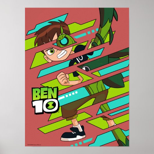 Ben 10 Wilde DNA-transformatie Poster (Voorkant)
