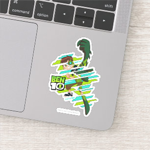 Ben 10 Wilde DNA-transformatie Sticker