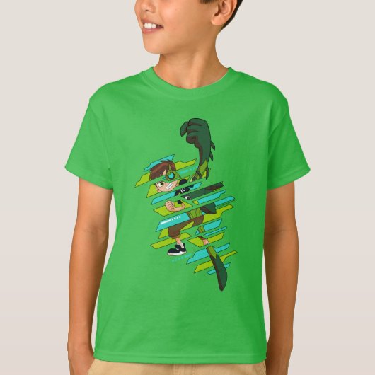 Ben 10 Wilde DNA-transformatie T-shirt (Voorkant)