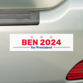 Ben 2024 bumpersticker (Op auto)