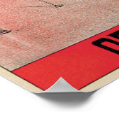 Ben Ali Illusionist Magicien Vintage Poster (Hoek)