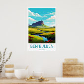 Ben Bulben 1 Poster (Keuken)