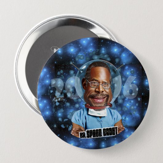Ben Carson 2016 Ronde Button 4,0 Cm (Voorkant /achterkant)