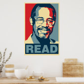 Ben Carson "Read" Obama Parody Poster (Keuken)