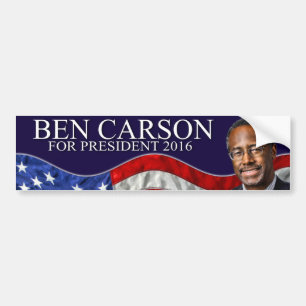 Ben Carson voor President 2016 Bumpersticker