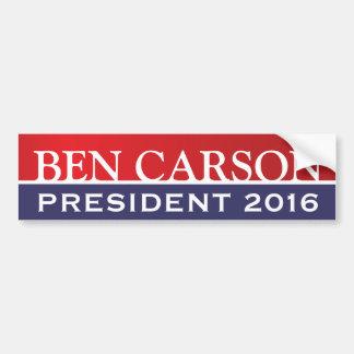 Ben Carson voor President Bumpersticker