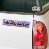 Ben Carson voor President Bumpersticker (Op Truck)