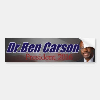 Ben Carson voor President Bumpersticker
