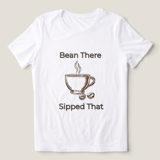 Ben daar, nipte dat Tri-Blend shirt (Design voorkant)