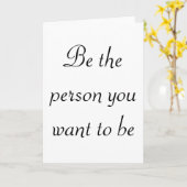 Ben de persoon u aan -begroet kaarten wilt (Gele Bloem)