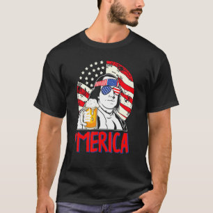 Ben Drankin, 4 juli Benjamin Franklin Mannen Wome T-shirt