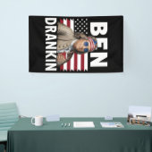 Ben Drankin Bier 4 juli  Vlaggengrappig Spandoek (Beurs)