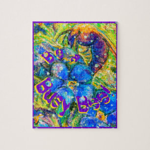 Ben een Bezige Bee: Een Insect & vergeet-me-niet B Legpuzzel