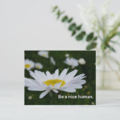 Ben een Menselijk Briefkaart van Nice (Staand voorkant)