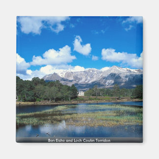 Ben Eishe en Loch Coulin Torridon Magneet