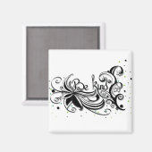 BEN ER EEN SOORT! Inspirerend kalligrafie Magneet (Voorkant / Achterkant)