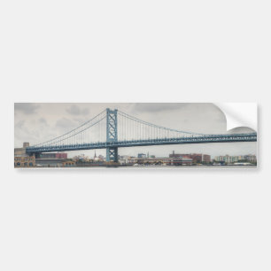Ben Franklin Bridge Bumpersticker