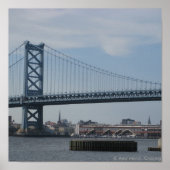 Ben Franklin Bridge Poster (Voorkant)