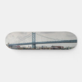 Ben Franklin Bridge Skateboard (Horizontaal)