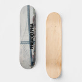 Ben Franklin Bridge Skateboard (Voorkant)