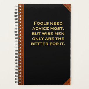 Ben Franklin citeert Ancients vertellen Beste Vint Planner