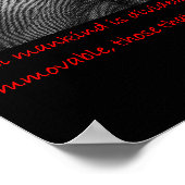 Ben Franklin - De mensen die bewegen Poster (Hoek)