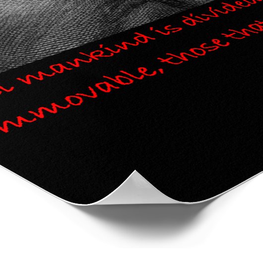 Ben Franklin - De mensen die bewegen Poster (Hoek)