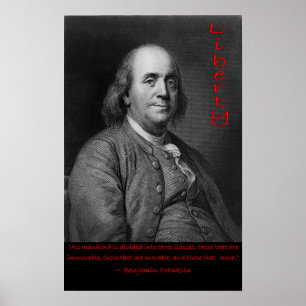 Ben Franklin - De mensen die bewegen Poster
