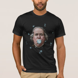 Ben Franklin met bubble gum T-Shirt