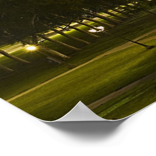 Ben Franklin Parkway Poster (Hoek)