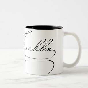 Ben Franklin Signature Tweekleurige Koffiemok