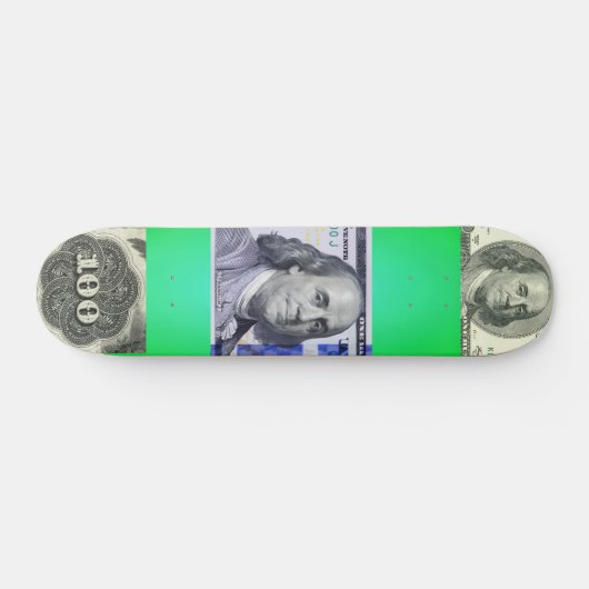 Ben Franklin Skateboard (Horizontaal)