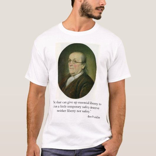 Ben Franklin T-shirt (Voorkant)