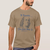 Ben Franklin's Challenge - Pewter T-shirt (Voorkant)