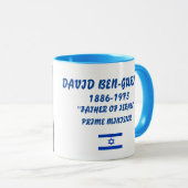 Ben-Gurion, tasse de David Israël (Devant droit)