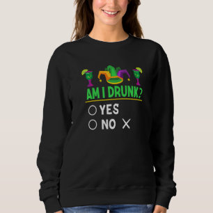 Ben ik Drink Funny Mardi Gras Drink Drink Beer Wi Trui