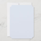 Ben ik iets blauw? Boog bruidsmeisje voorstel Kaart (Achterkant)