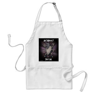 Ben ik Weevil Heavy Metal Cartoon Standaard Schort
