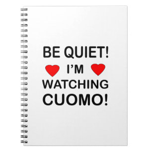 BEN JE BEL! Ik kijk naar CUOMO Notitieboek