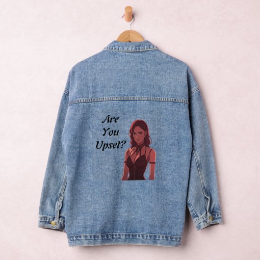 Ben je boos? denim jacket (Hangar)