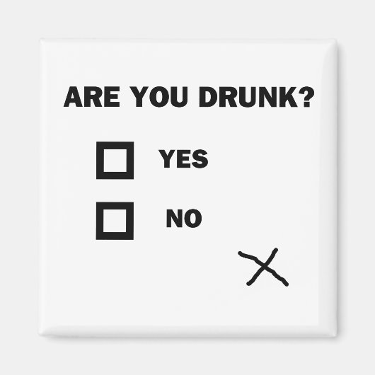 Ben je Drink? Magneet (Voorkant)