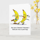 Ben je een banaan? kaart (Gele Bloem)