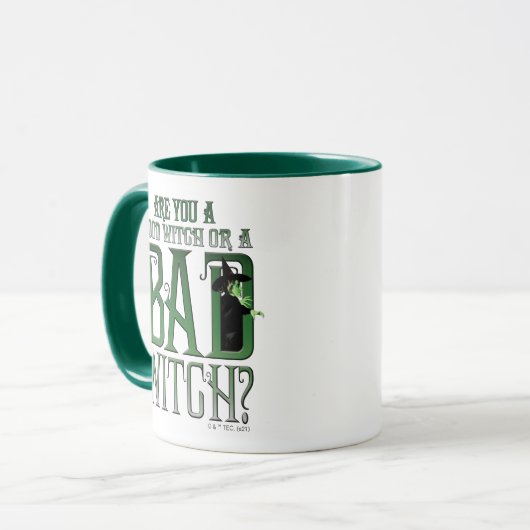 Ben je een goede heks of een slechte heks? mok (Voorkant links)