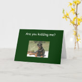 BEN JE EEN GRAPJE = 40ste VERJAARDAG HUMOR Kaart (Gele Bloem)