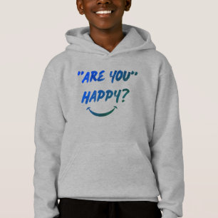 Ben je gelukkig? Boys Hoodie