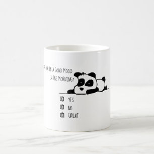 Ben je in een goed humeur? koffiemok